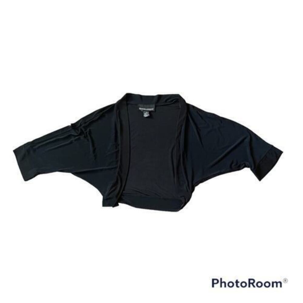 Black frank Lyman design short crop cardigan